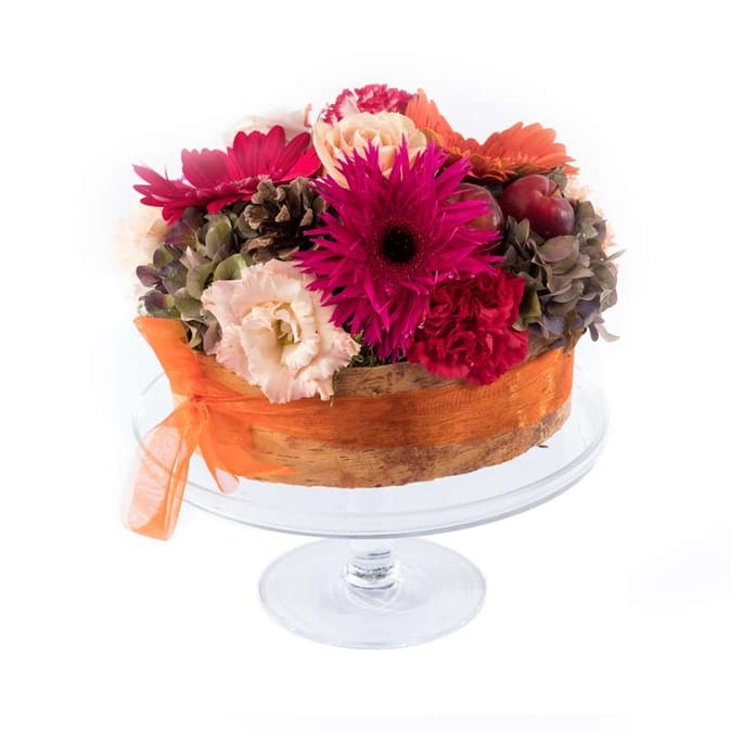 Cheerful Flower Cake