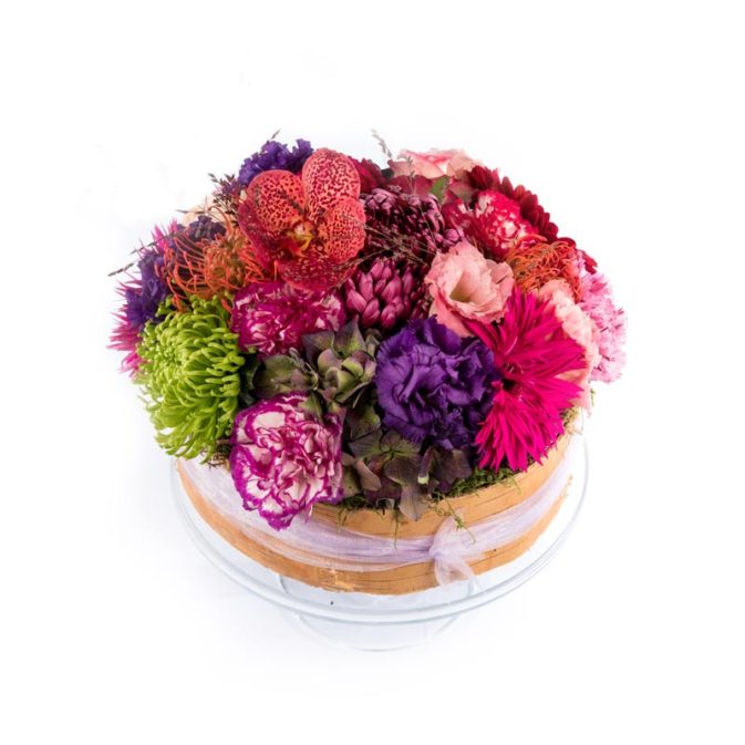 Flower cake Congratulations